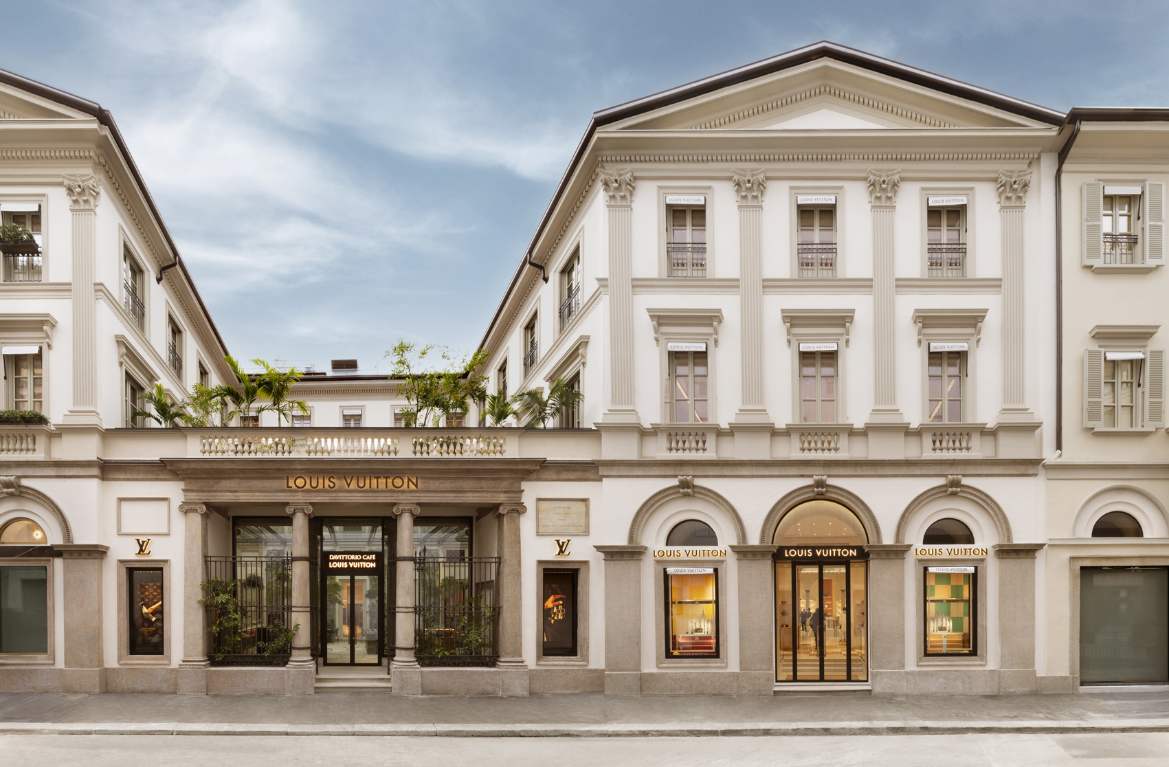 Louis Vuitton, riapre la Maison a Milano