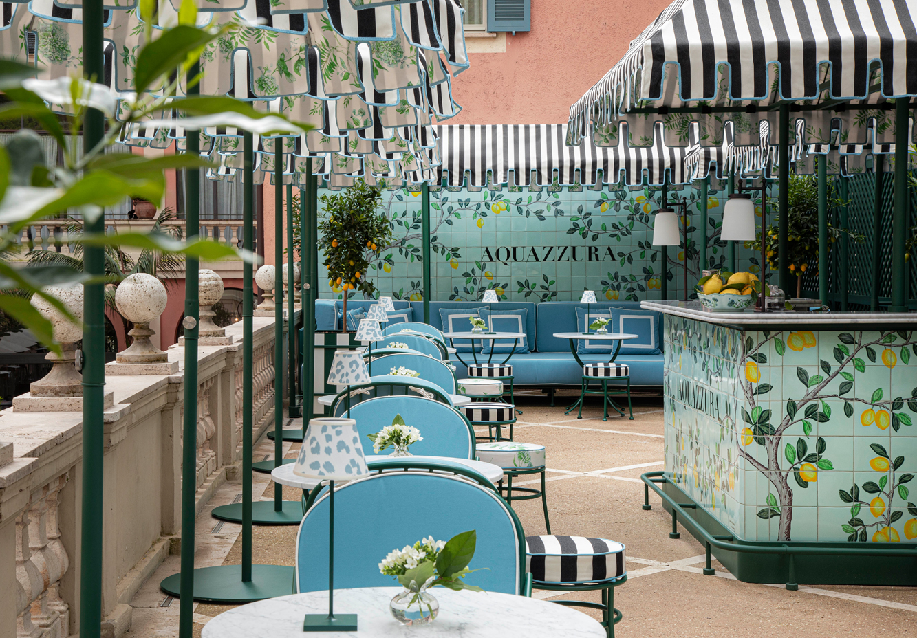 Nasce a Roma il primo Aquazzura Bar