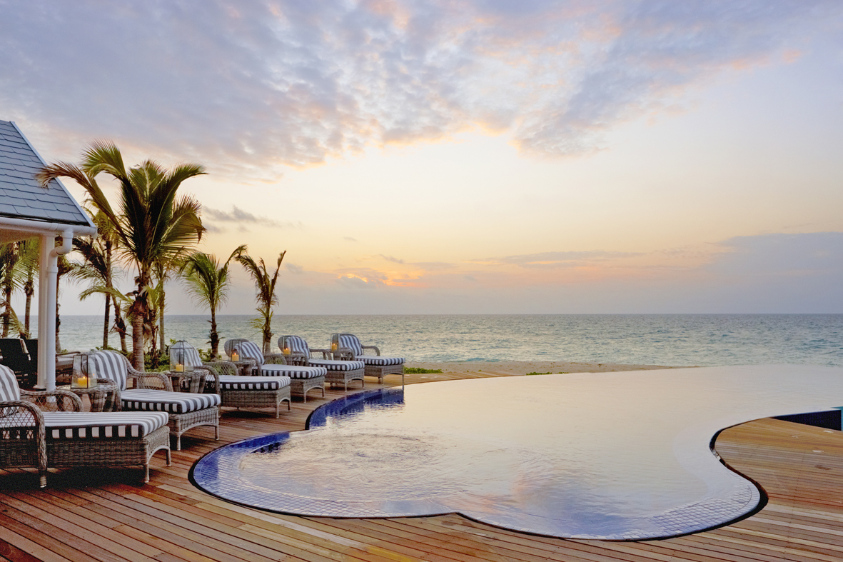 Villa Pool - Sunset
