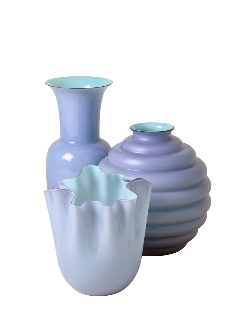 LE ICONE VENINI si arricchiscono di nuove sfumature di colore nella Art Glass Collection.